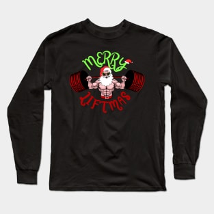 Merry Liftmas Merry Christmas Long Sleeve T-Shirt